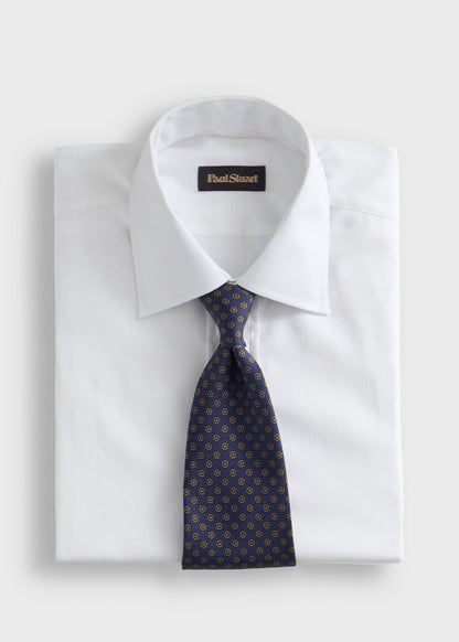 Paul Stuart Trending | Micro Medallion Printed Silk Tie