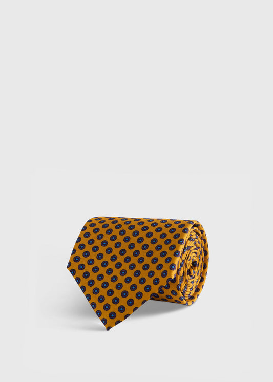 Paul Stuart Trending | Micro Medallion Printed Silk Tie