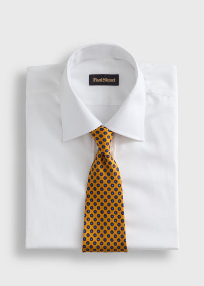 Paul Stuart Trending | Micro Medallion Printed Silk Tie