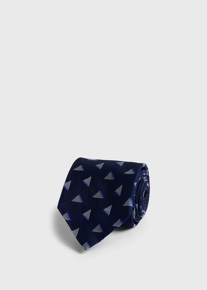 Paul Stuart Deals | Woven Silk Diamond Deco Tie