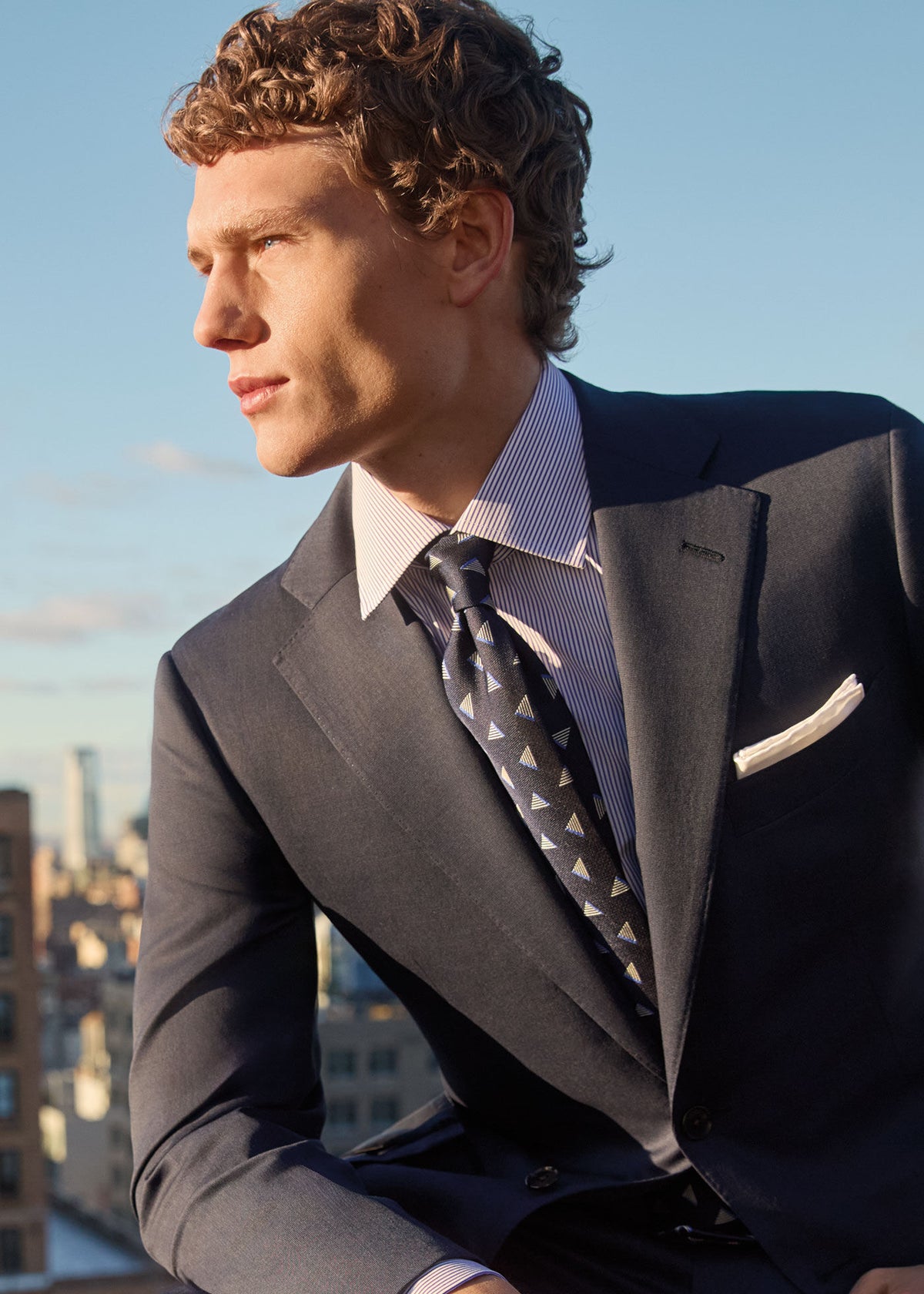 Paul Stuart Deals | Woven Silk Diamond Deco Tie