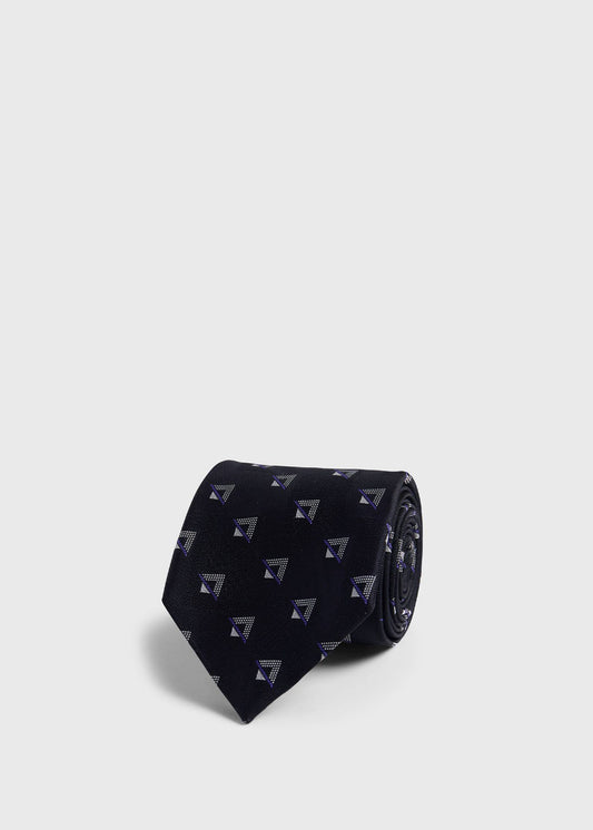 Paul Stuart Recommended | Woven Silk Triangle Deco Tie