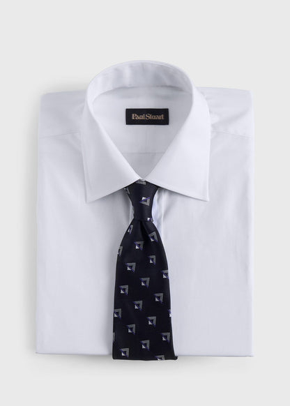 Paul Stuart Recommended | Woven Silk Triangle Deco Tie