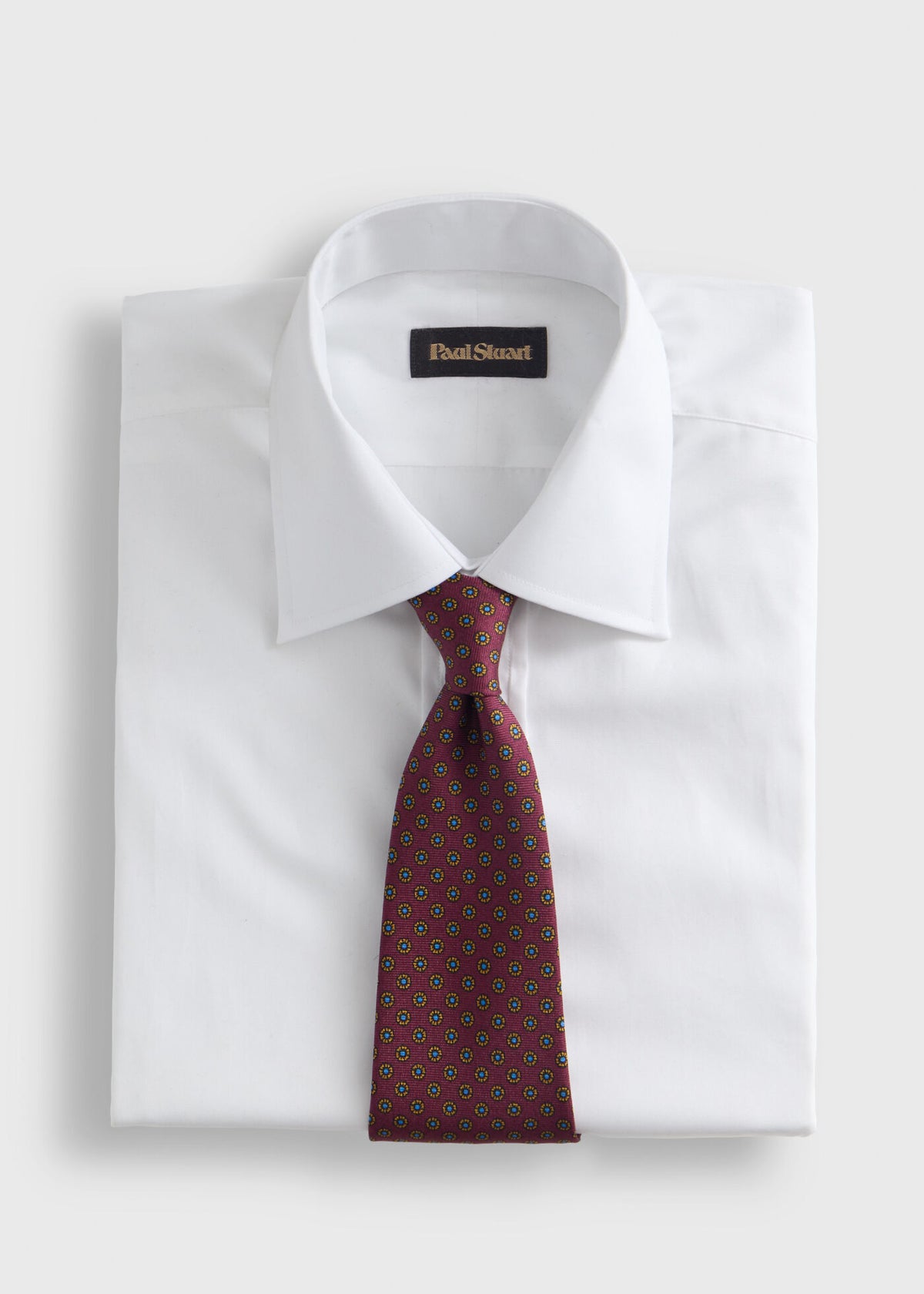 Paul Stuart Great Value | Micro Medallion Printed Silk Tie