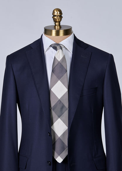 Paul Stuart Latest | Woven Silk Oversized Check Tie