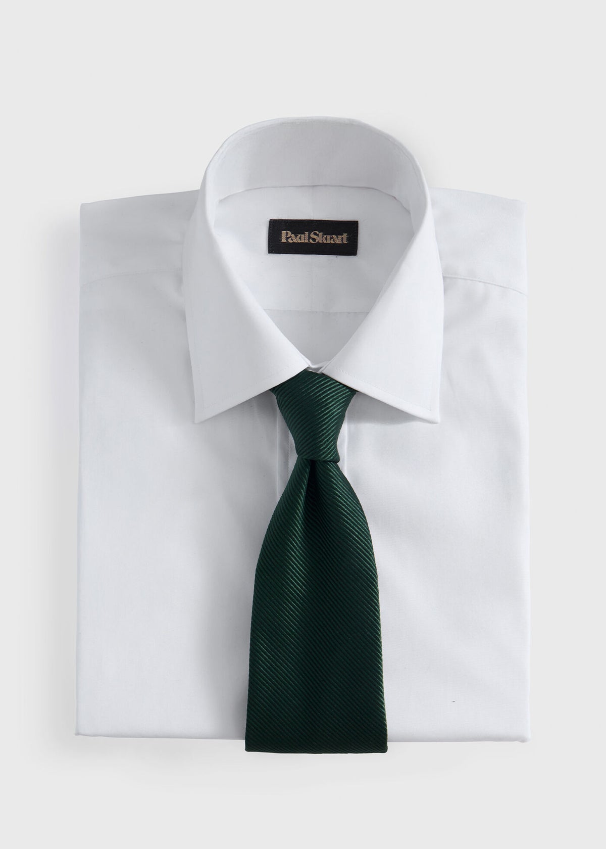 Paul Stuart Signature | Solid Mogador Silk & Cotton Tie