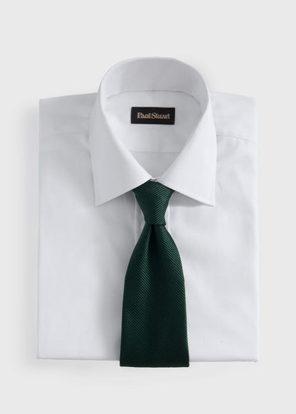 Paul Stuart Signature | Solid Mogador Silk & Cotton Tie