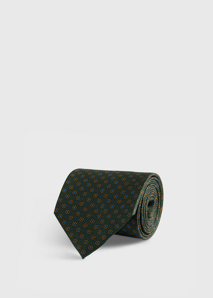 Paul Stuart Sale | Micro Medallion Printed Silk Tie