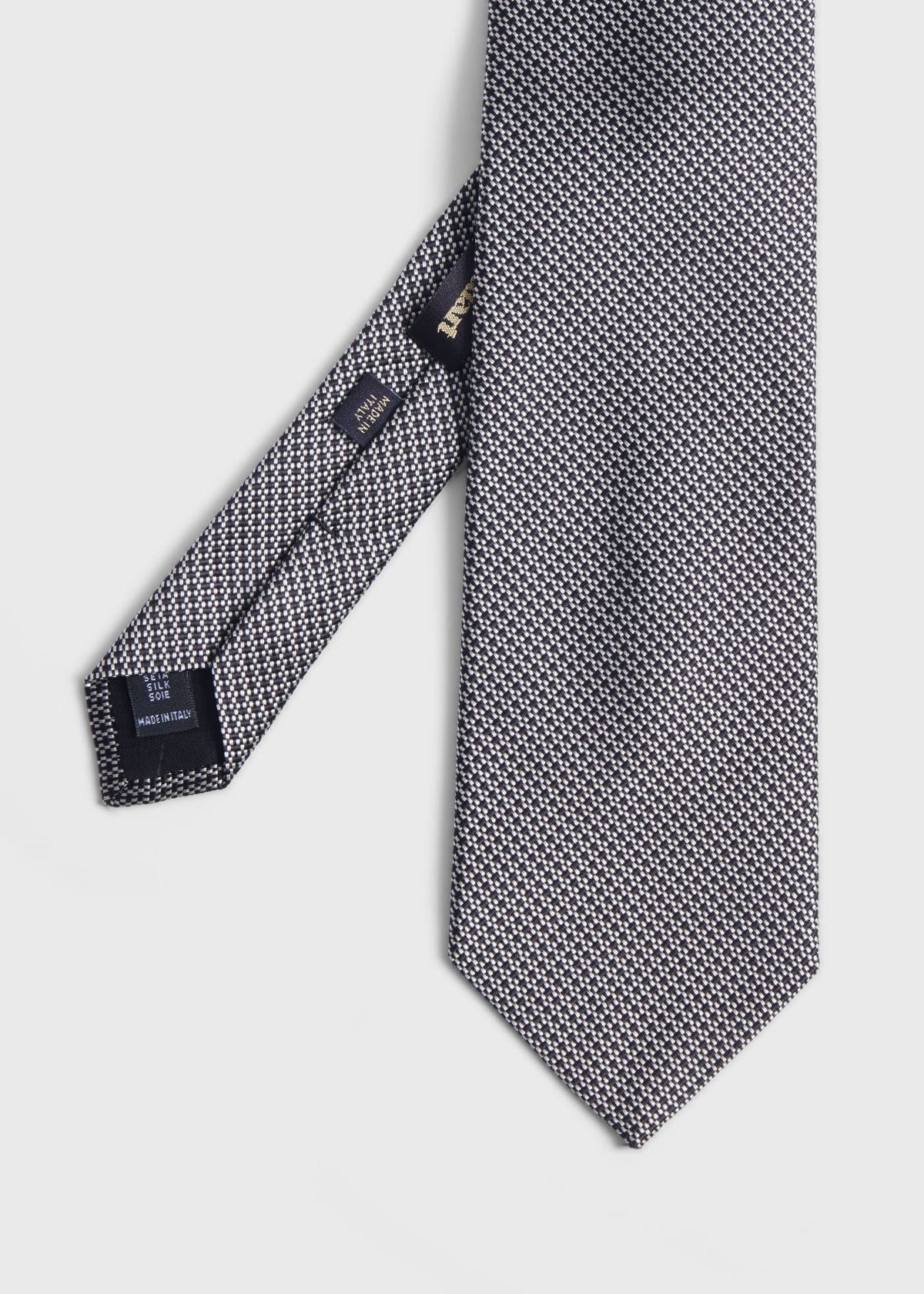 Paul Stuart Quality | Woven Silk Micro Deco Tie