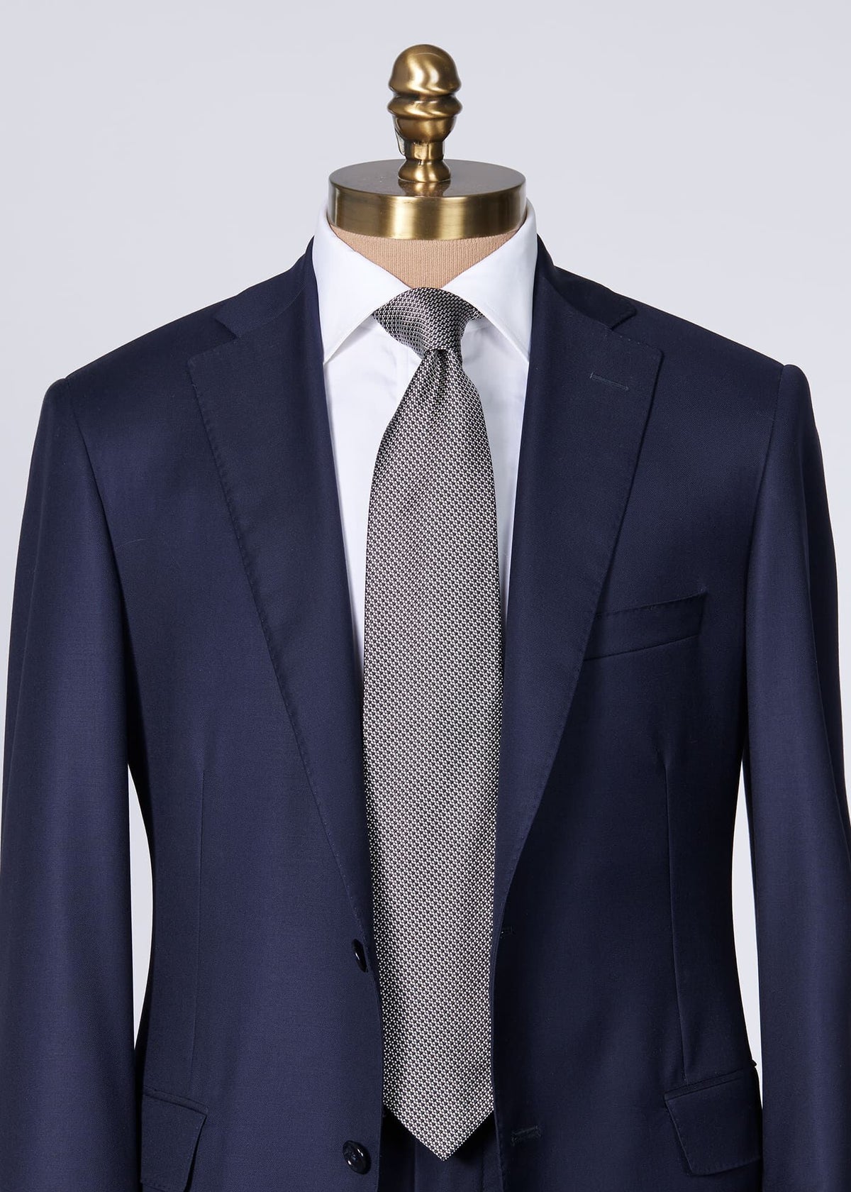 Paul Stuart Quality | Woven Silk Micro Deco Tie