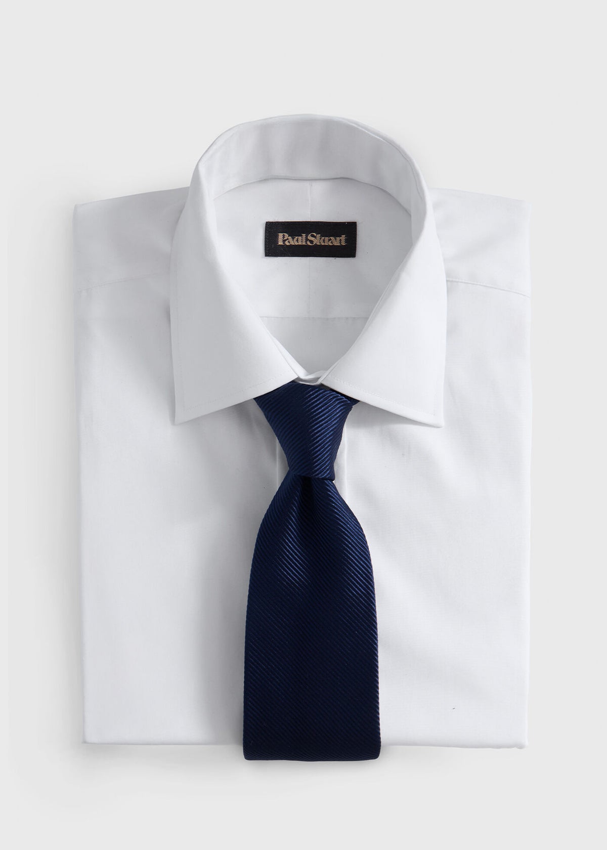 Paul Stuart Top Pick | Solid Mogador Silk & Cotton Tie
