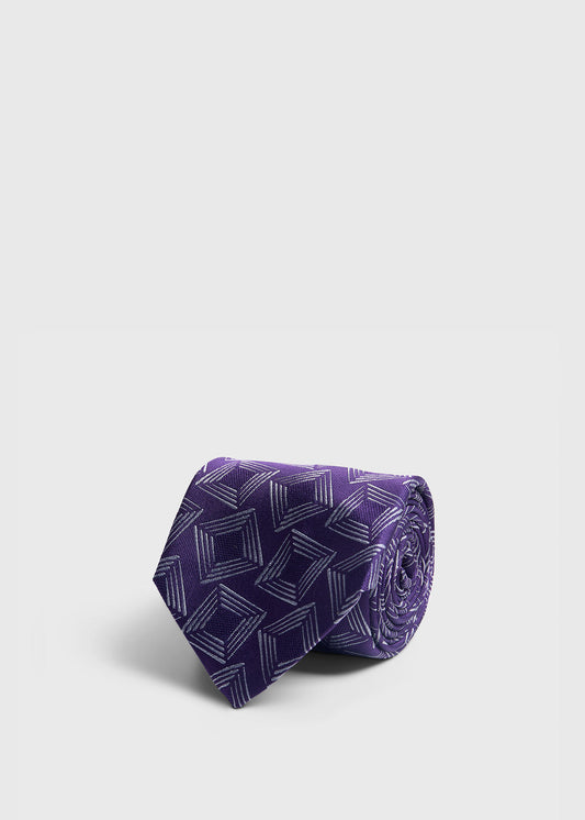 Paul Stuart Classic | Woven Silk Tossed Square Tie