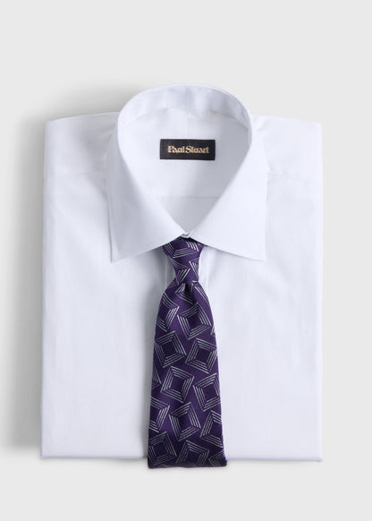 Paul Stuart Classic | Woven Silk Tossed Square Tie