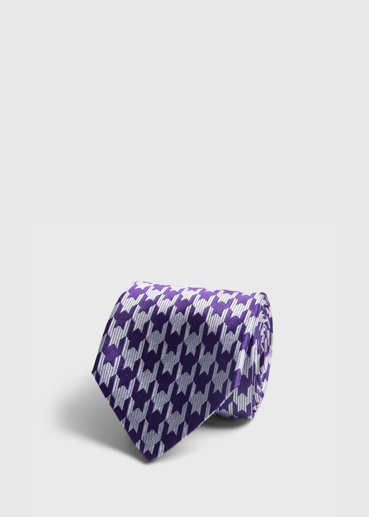 Paul Stuart Sale | Woven Silk Houndstooth Tie