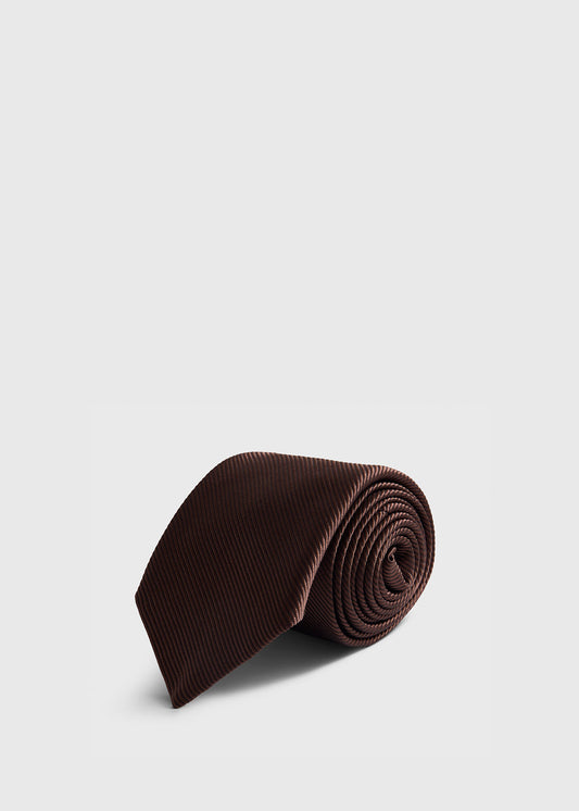 Paul Stuart Discount | Solid Mogador Silk & Cotton Tie