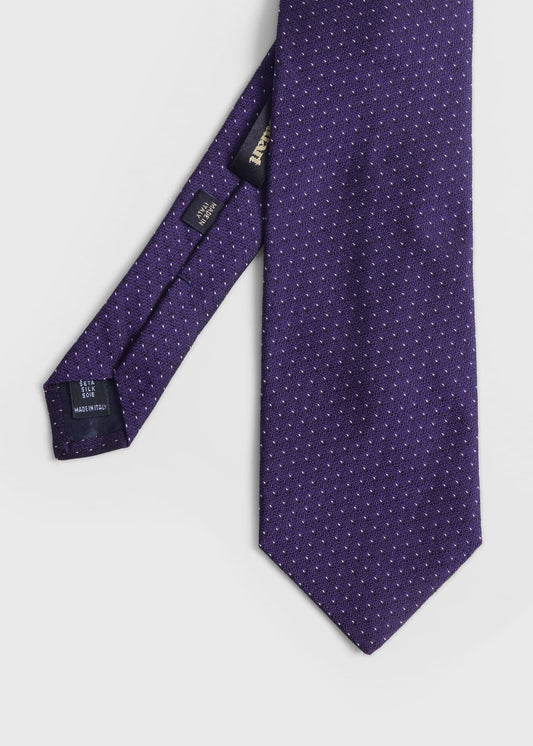 Paul Stuart Recommended | Woven Silk Micro Pattern Tie