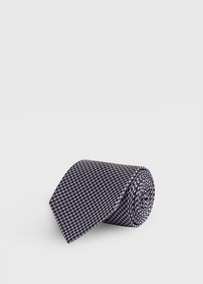 Paul Stuart Signature | Woven Silk Houndstooth Tie