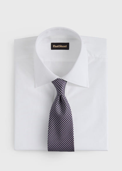 Paul Stuart Signature | Woven Silk Houndstooth Tie
