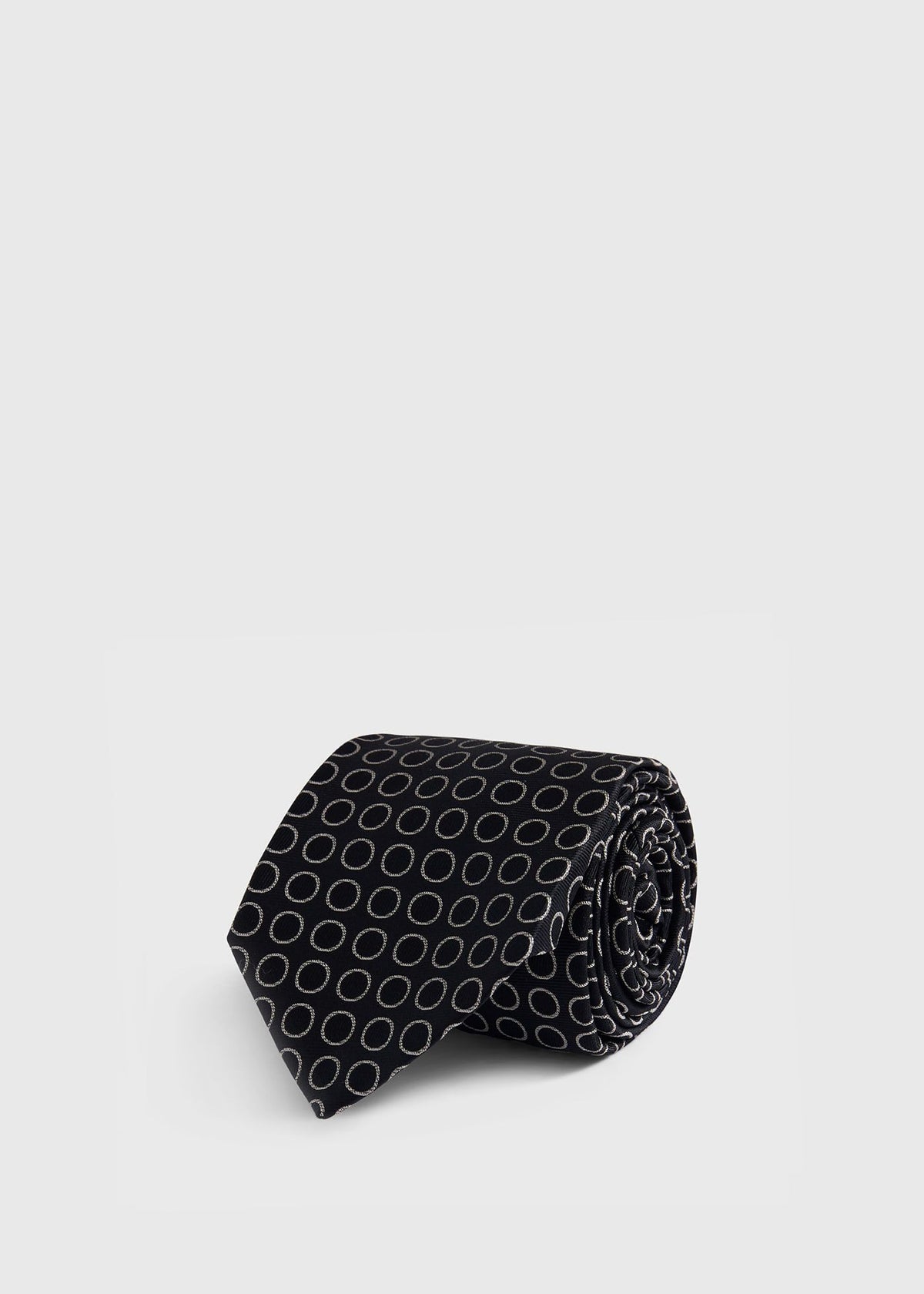 Paul Stuart Trending | Woven Silk Circles Tie