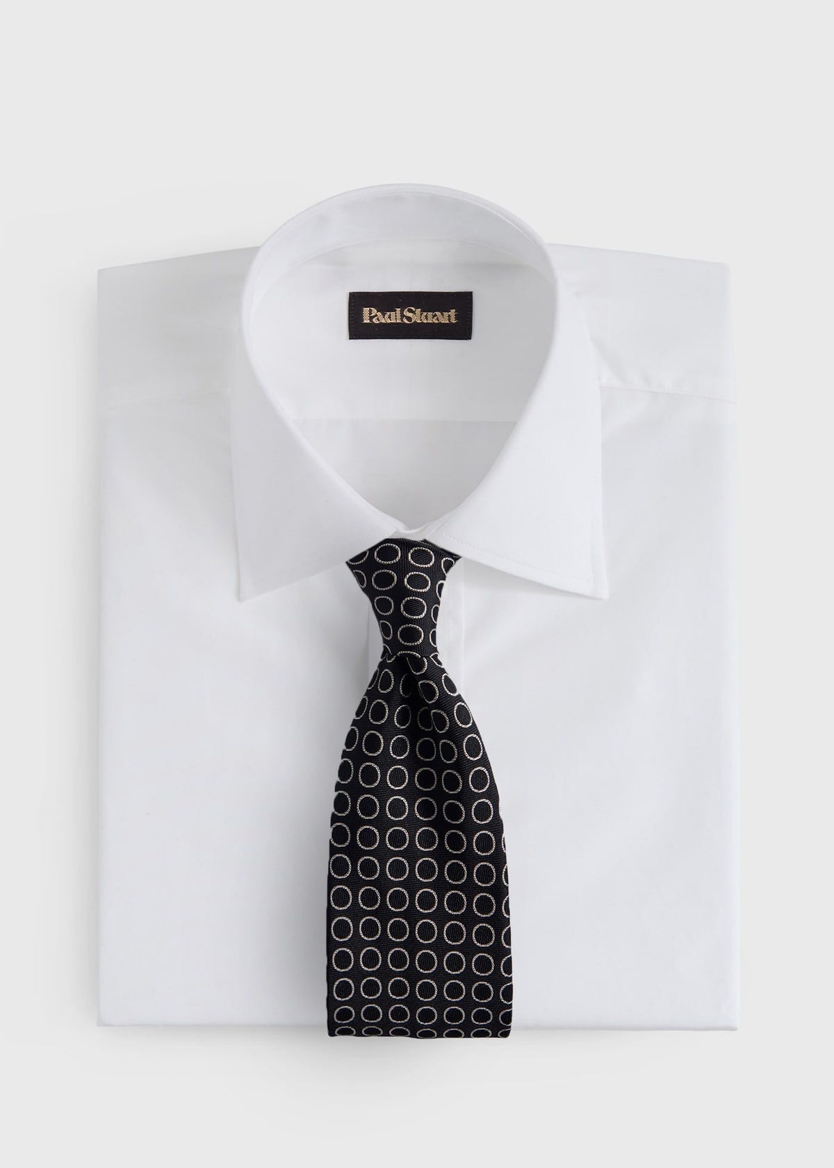 Paul Stuart Trending | Woven Silk Circles Tie