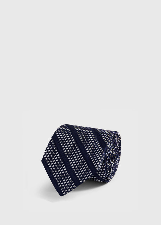 Paul Stuart Featured | Silk Grenadine Stripe Tie