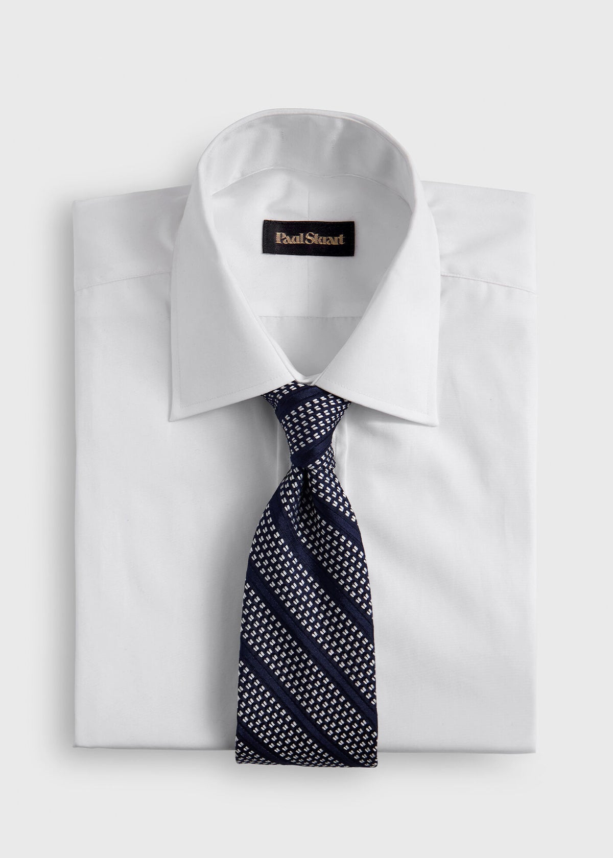 Paul Stuart Featured | Silk Grenadine Stripe Tie
