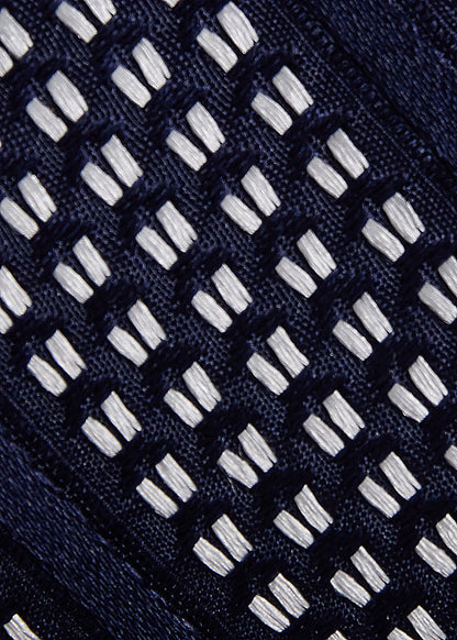 Paul Stuart Featured | Silk Grenadine Stripe Tie
