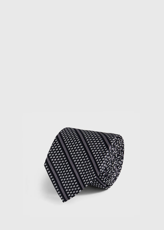Paul Stuart Featured | Silk Grenadine Stripe Tie
