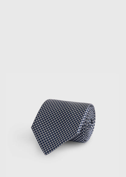 Paul Stuart Premium | Woven Silk Houndstooth Tie