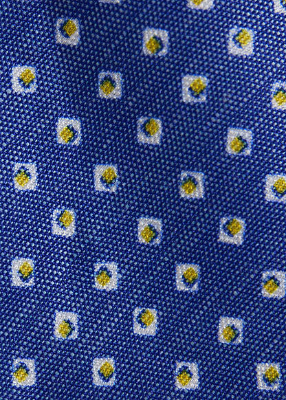 Paul Stuart Deals | Silk Diamond Medallion Print Tie