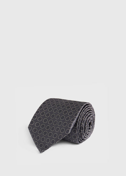 Paul Stuart Special Offer | Woven Silk Circles Tie