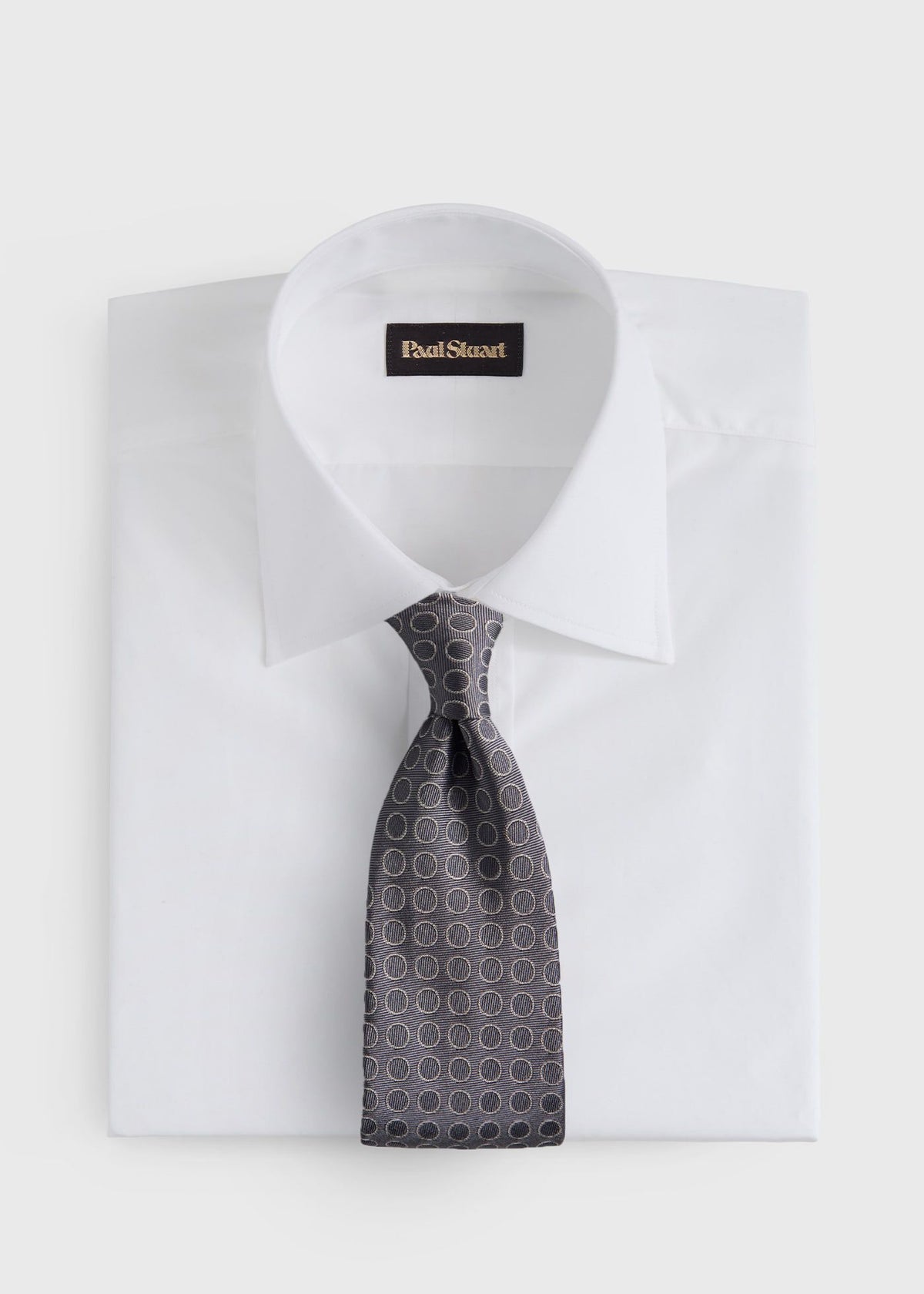 Paul Stuart Special Offer | Woven Silk Circles Tie