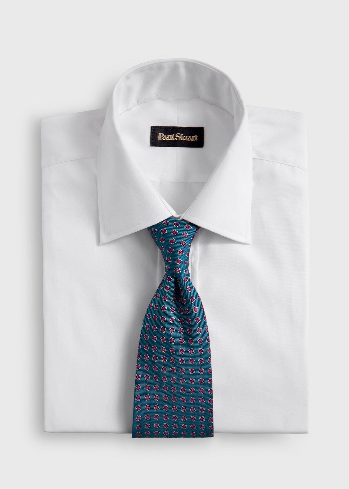 Paul Stuart New | Silk Tile Motif Tie