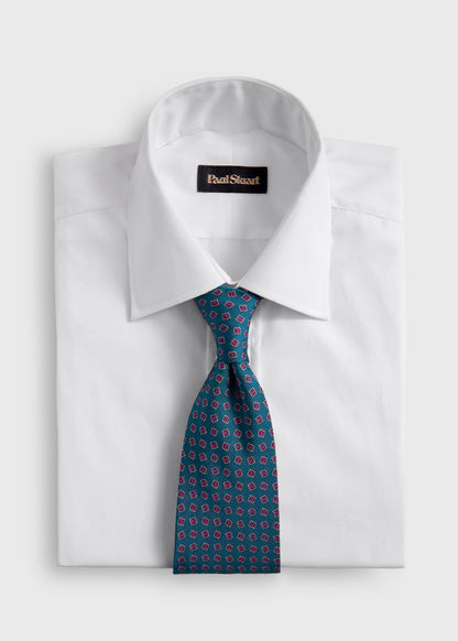 Paul Stuart New | Silk Tile Motif Tie