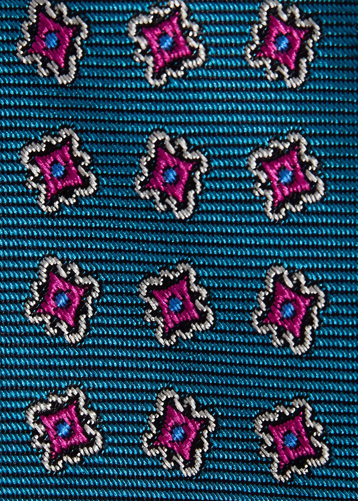 Paul Stuart New | Silk Tile Motif Tie