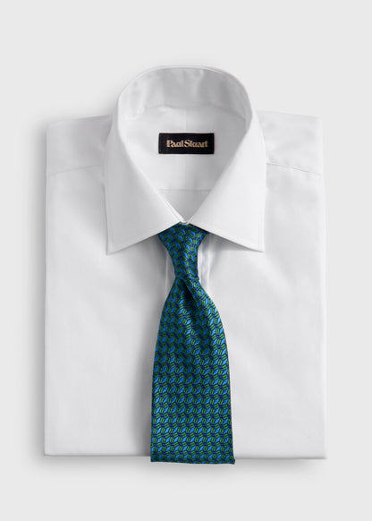 Paul Stuart Customer Favorite | Silk Geometric Interlock Tie