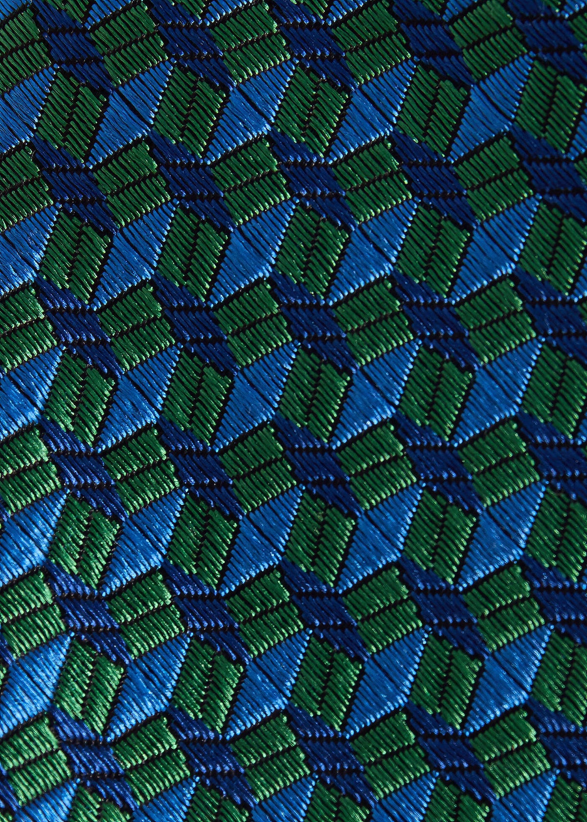 Paul Stuart Customer Favorite | Silk Geometric Interlock Tie
