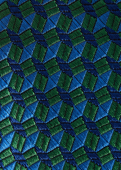 Paul Stuart Customer Favorite | Silk Geometric Interlock Tie