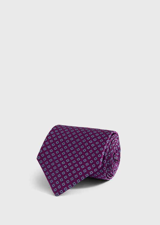 Paul Stuart Best Price | Silk Micro Square Print Tie