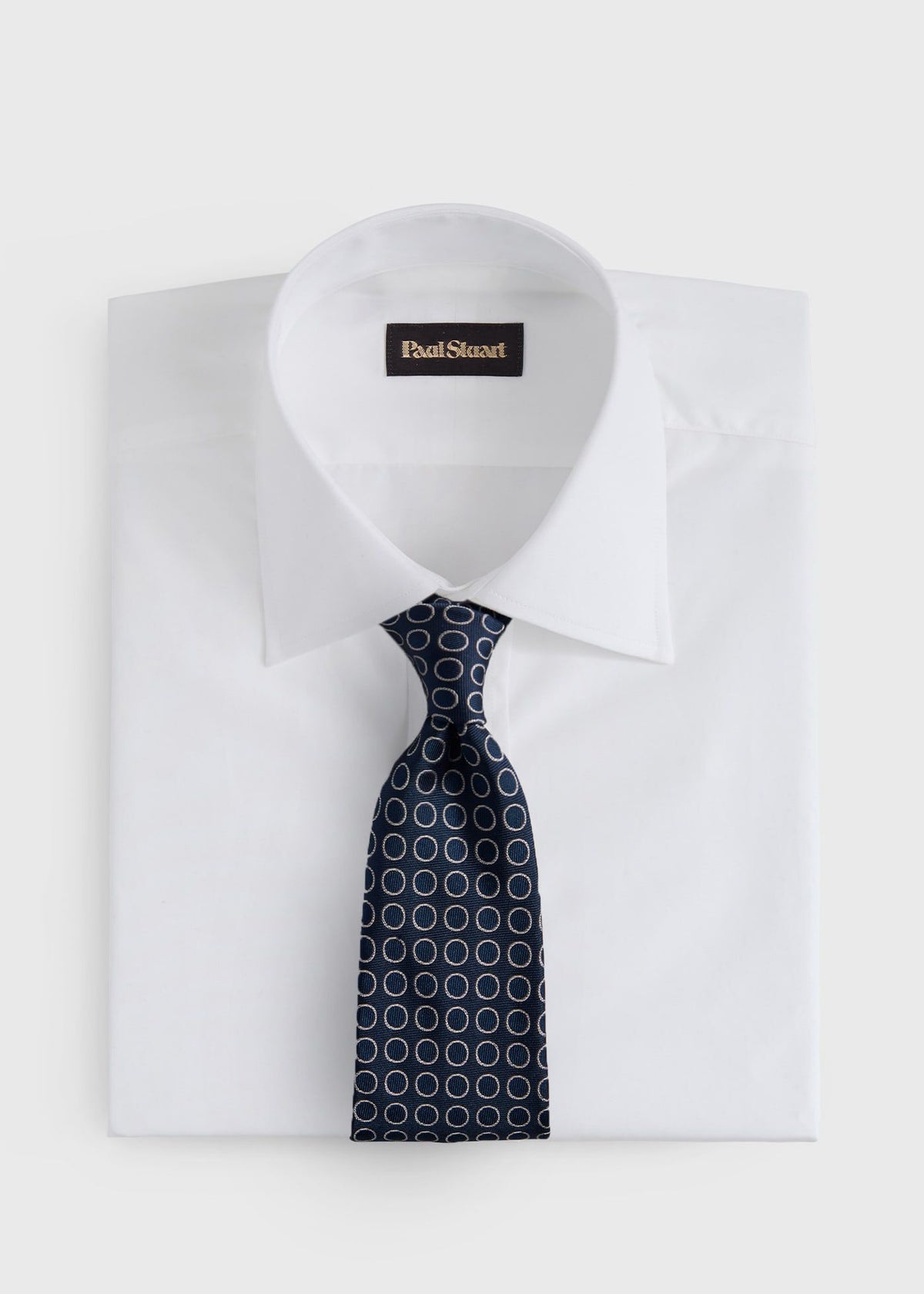 Paul Stuart Trusted | Woven Silk Circles Tie
