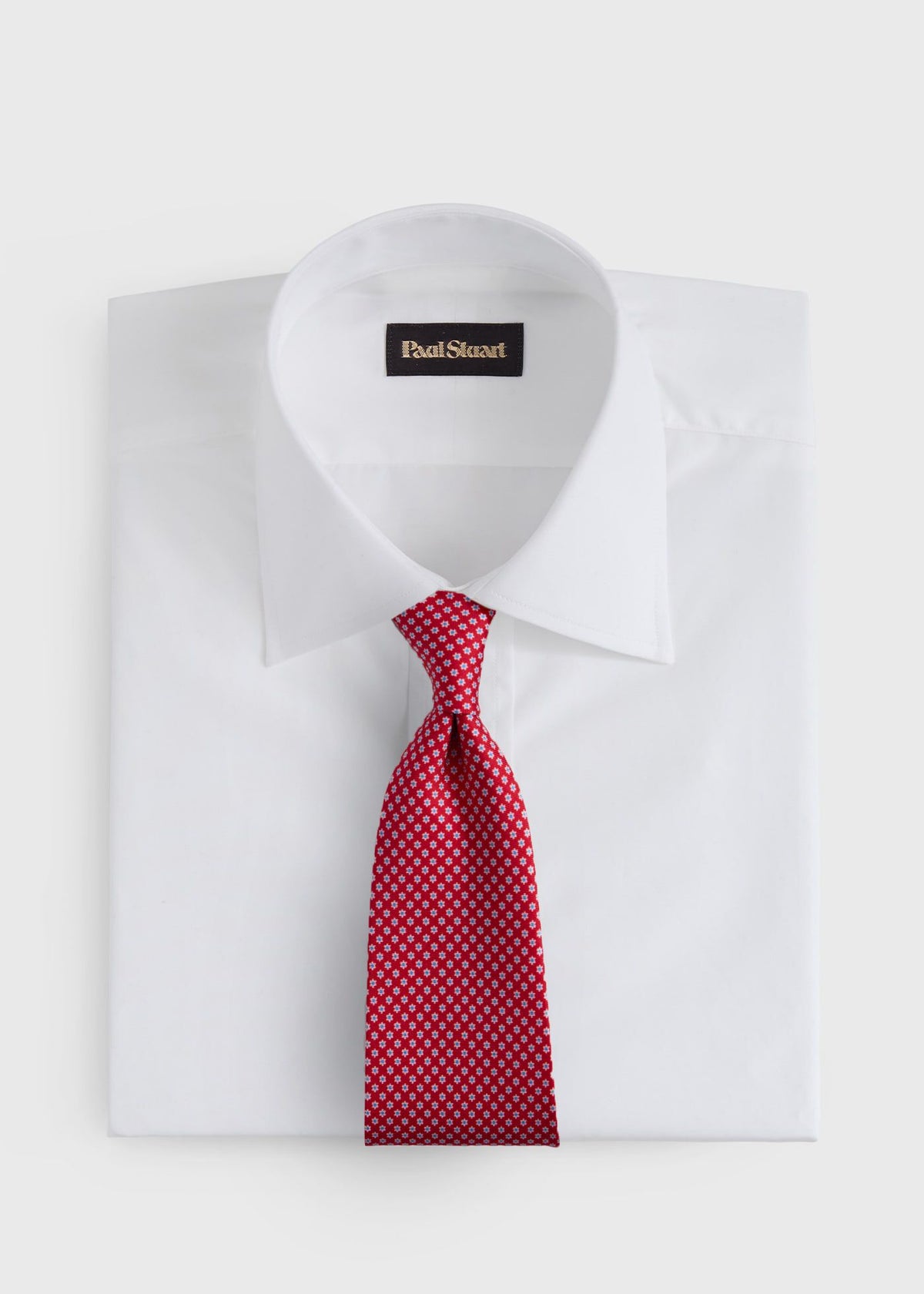 Paul Stuart Quality | Silk Micro Daisy Print Tie