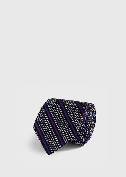 Paul Stuart Trusted | Silk Grenadine Stripe Tie
