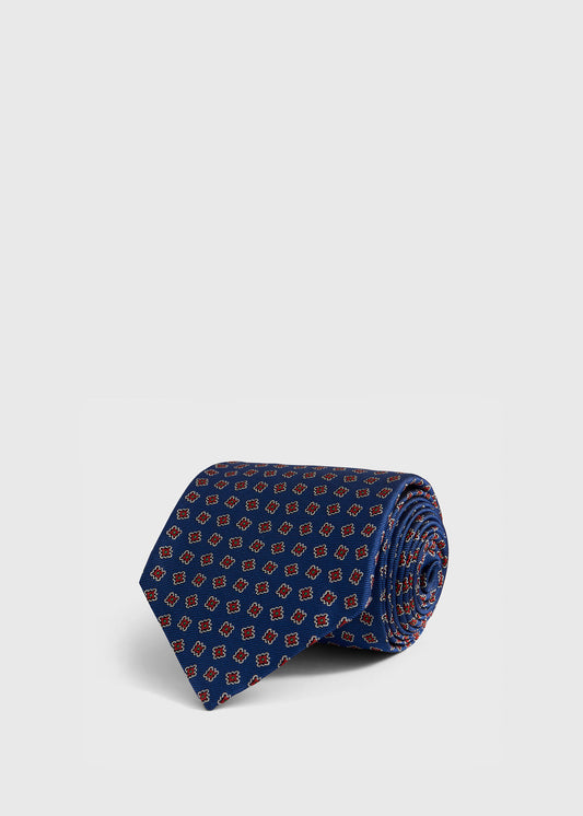 Paul Stuart Customer Favorite | Silk Tile Motif Tie