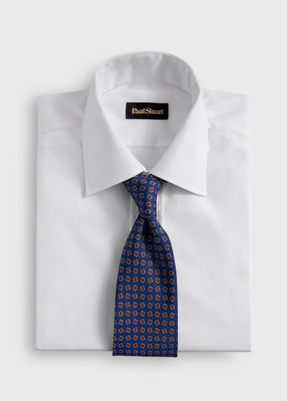 Paul Stuart Customer Favorite | Silk Tile Motif Tie