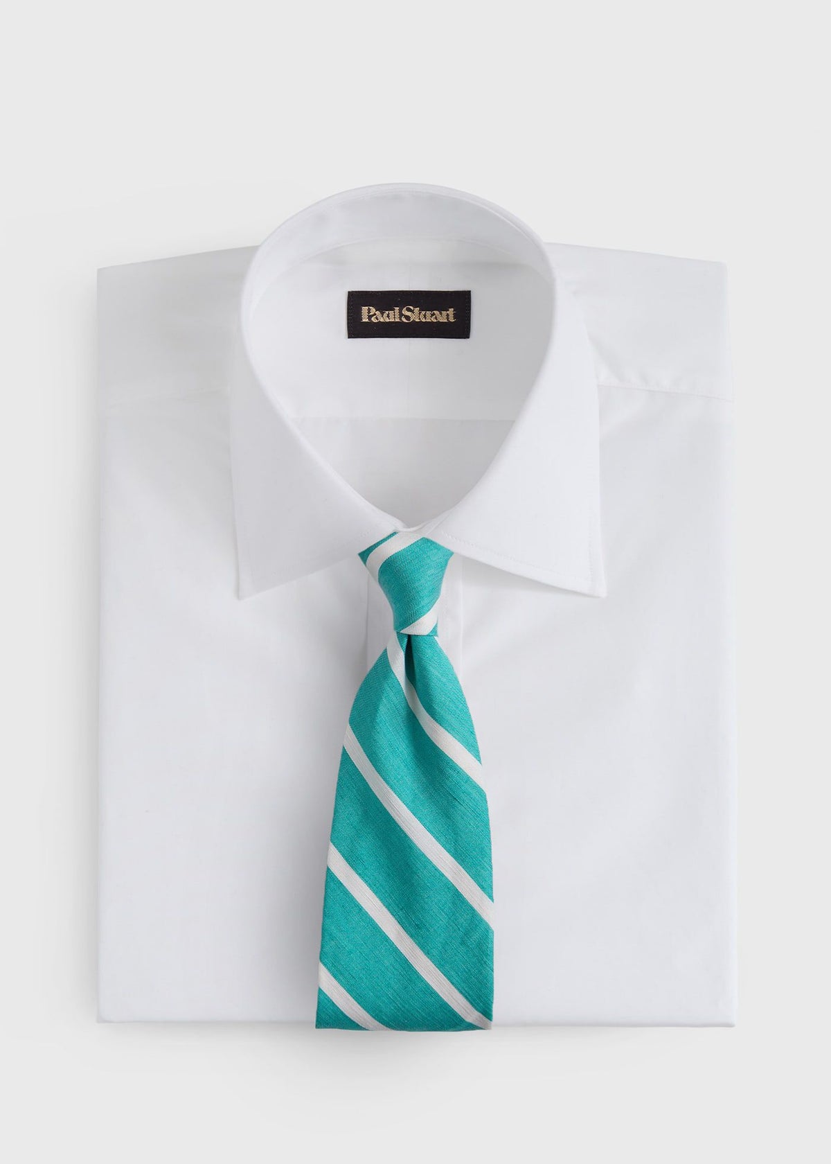 Paul Stuart Special Offer | Linen & Cotton Stripe Tie