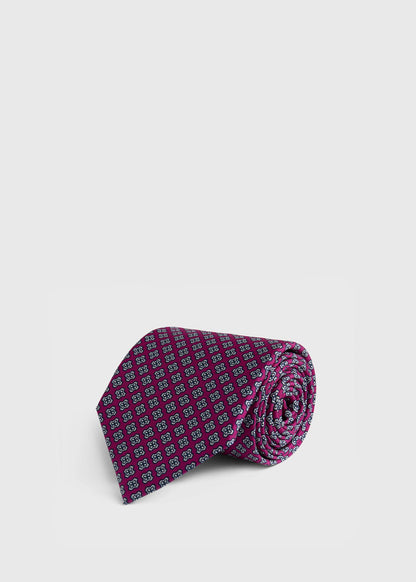 Paul Stuart Recommended | Geometric Clover Silk Tie