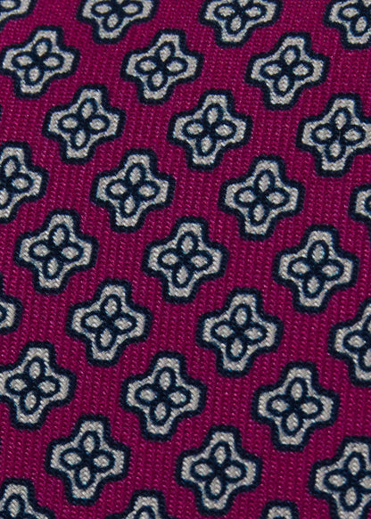 Paul Stuart Recommended | Geometric Clover Silk Tie