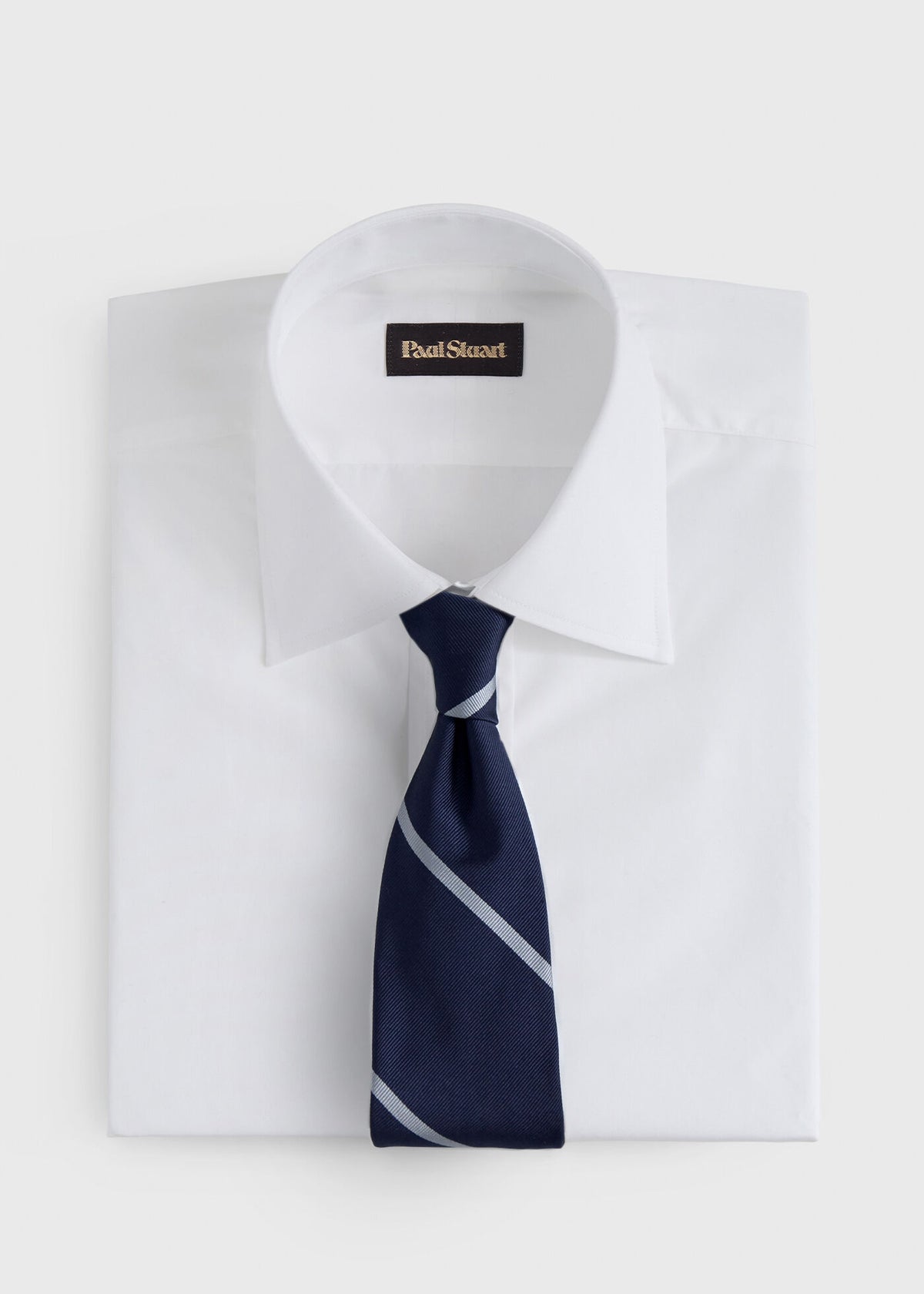 Paul Stuart Customer Favorite | Woven Silk Regimental Stripe Tie