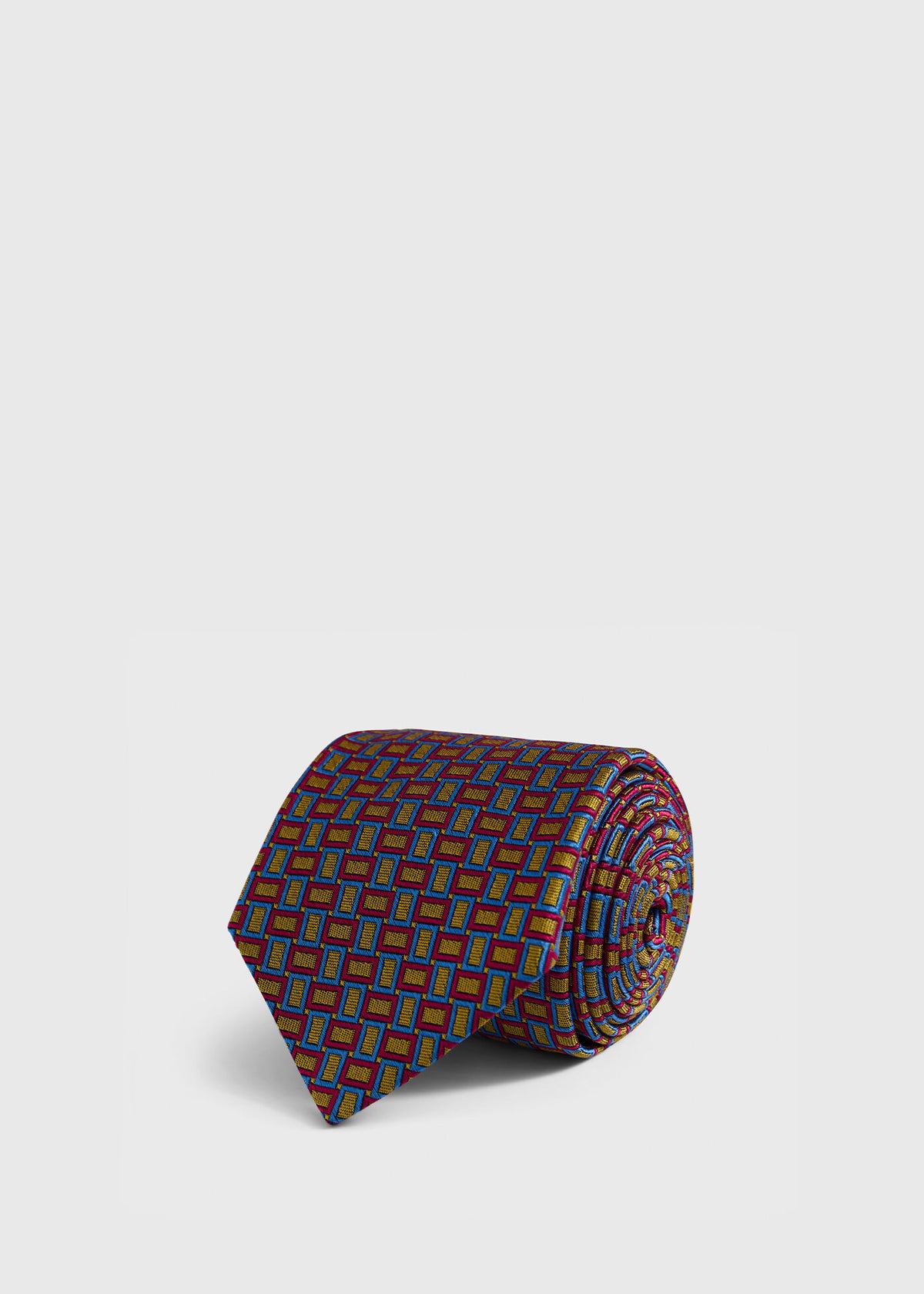 Paul Stuart Value | Silk Diamond Trellis Motif Tie