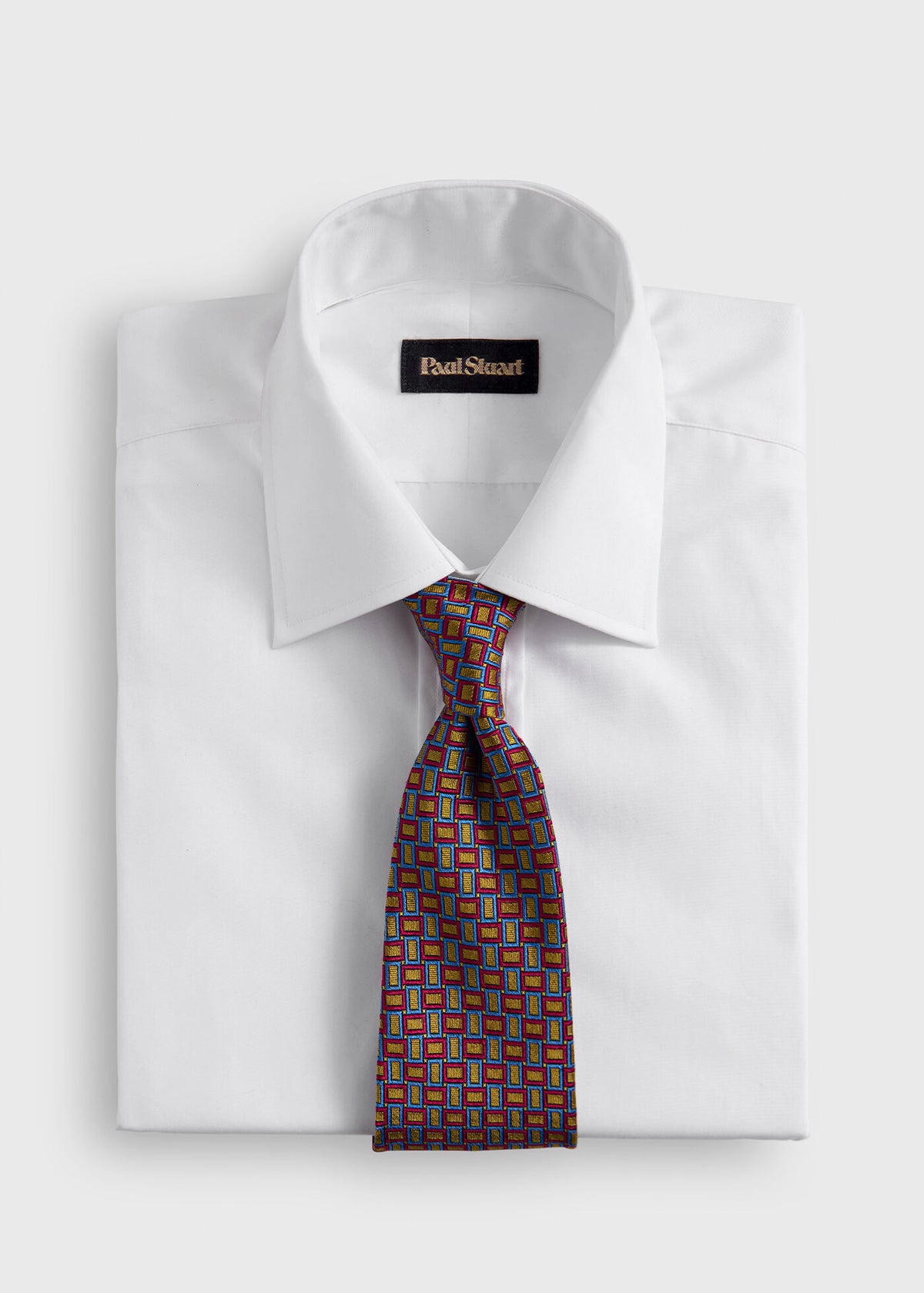 Paul Stuart Value | Silk Diamond Trellis Motif Tie